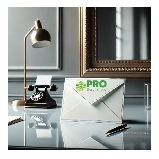 [PB25-92] Envelopes / with window left / 500 pieces
