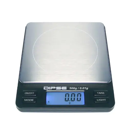 [PB13-1] ﻿Digital scales / up to 500 g / stainless steel weighing surface / easy to use / precise results﻿