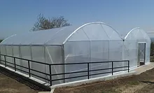 Folientunnel / vertikal / mittel /  verschiedenste Größen & Ausführungen