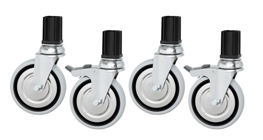 [PB3-4] Swivel castors for worktables / 4 pieces