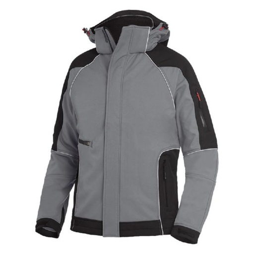 [PB4-9hellgrau] Herren Softshelljacke FHB / hellgrau