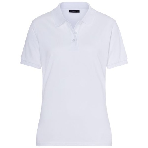 [PROB-33-17-weiß] Poloshirt Classic für Damen, weiß