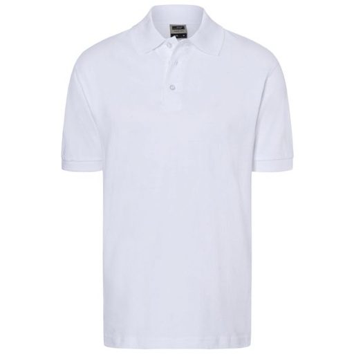 [PROB-33-18-weiß] Poloshirt Classic für Herren, weiß