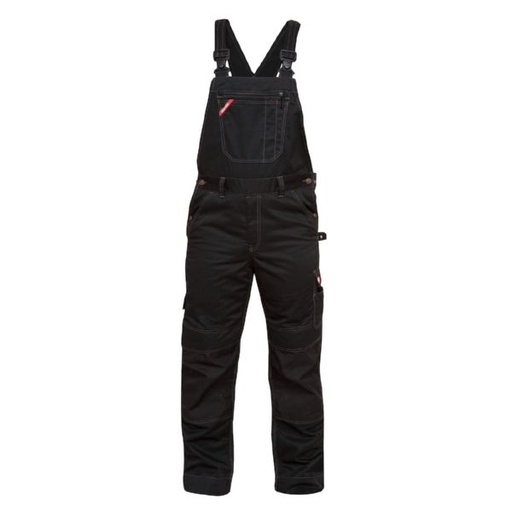 [PB4-26schwarz] Herren Latzhose Combat / schwarz