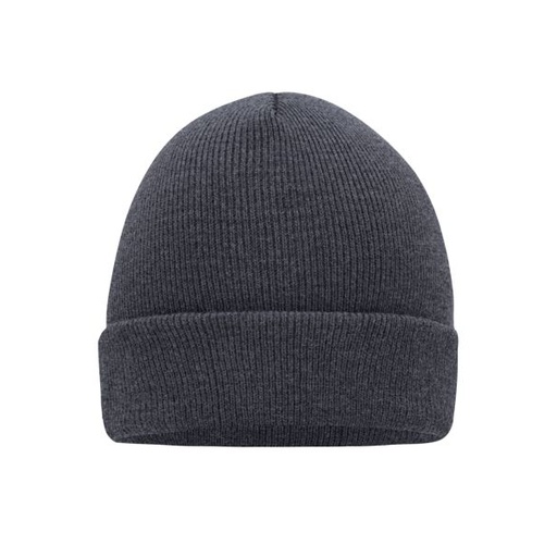 [PB4-60dunkelgrau] Knitted hat / dark-grey