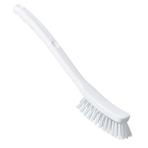 [PB36-48weiß] Handle brush / narrow / Ø 0.35 mm / 295 mm long / medium / white