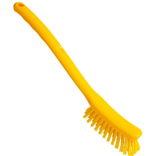 [PB36-48gelb-fc] Handle brush / narrow / Ø 0.35 mm / 295 mm long / medium / yellow-fc