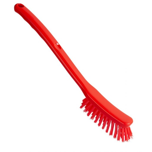 [PB36-48rot-fc] Handle brush / narrow / Ø 0.35 mm / 295 mm long / medium / red-fc