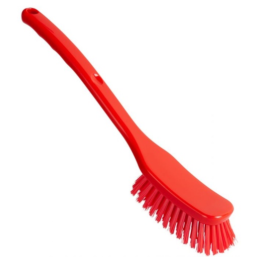 [PB36-49rot-fc] Handle brush / wide / Ø 0.35 mm / 295 mm long / medium / red-fc
