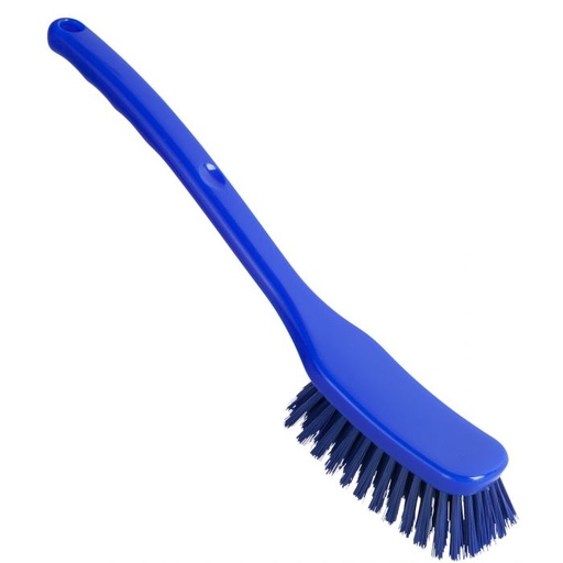 [PB36-49blau-fc] Stielbürste / breit / Ø 0,35 mm / 295 mm lang / mittel / blau-fc