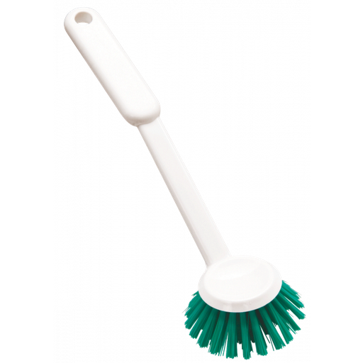 [PB36-12grün] Dishwashing brush / round / Ø 0.35 mm / 255 mm long / medium / green