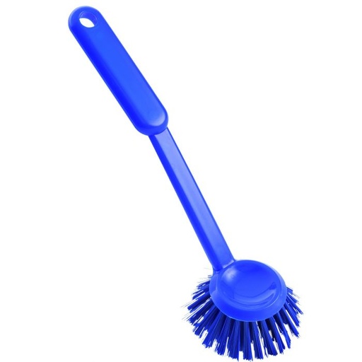 [PB36-12blau-fc] Dishwashing brush / round / Ø 0.35 mm / 255 mm long / medium / blue-fc