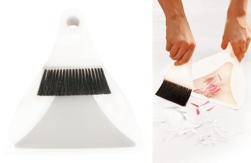 [PB36-51] Table sweeper / shovel & small broom / Ø 0.20 mm / 275 mm long / soft