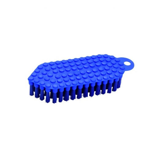 [PB36-53blau-fc] Scrubbing brush flexible / Ø 0.35 mm / 190 mm long / medium / blue-fc