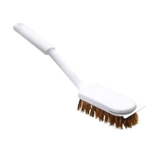 [PB36-56] Grill brush with brass wire / Ø 0.25 mm / 295 mm long / hard / white