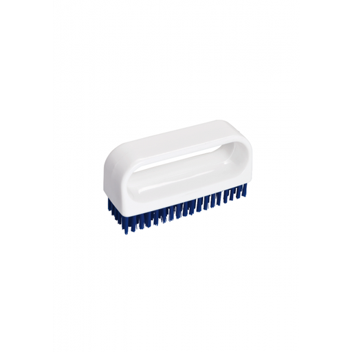 [PB36-63blau] Nagelbürste/Waschbürste mit Bügel / Ø 0,35 mm / 90 mm lang / mittel / blau