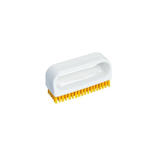 [PB36-63gelb] Nagelbürste/Waschbürste mit Bügel / Ø 0,35 mm / 90 mm lang / mittel / gelb