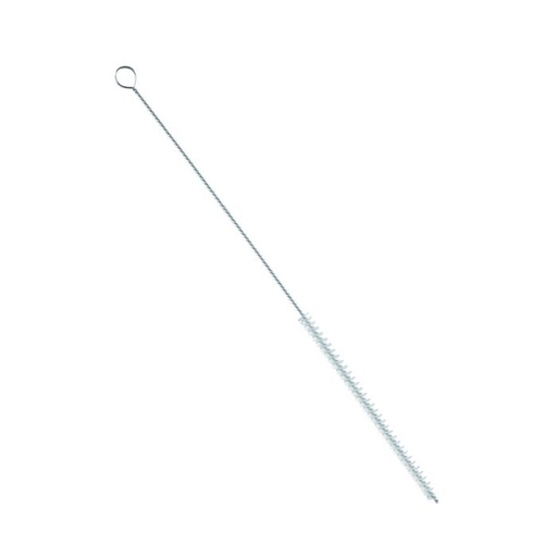 [PB36-64] Pipe brush / stainless steel wire / Ø 0.10 mm / 505 mm long / soft / white