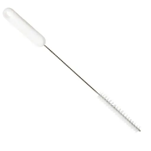 Pipe brush / stainless steel wire / Ø 0.35 mm / 305 mm long / hard / blue