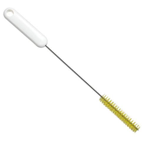 [PB36-65gelb] Pipe brush / stainless steel wire / Ø 0.35 mm / 305 mm long / hard / yellow