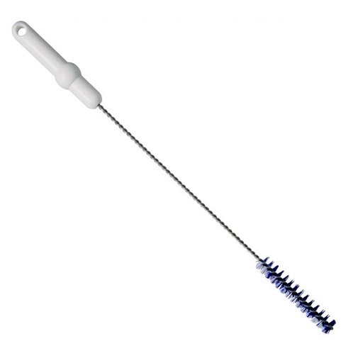 [PB36-74blau] Pipe brush / stainless steel wire / Ø 0.50 mm / 500 mm long / hard / blue