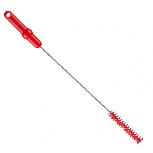 [PB36-74rot-fc] Rohrbürste / Edelstahldraht / Ø 0,50 mm / 500 mm lang / hart / rot-fc