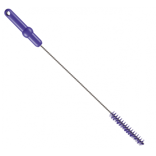 [PB36-74lila-fc] Pipe brush / stainless steel wire / Ø 0.50 mm / 500 mm long / hard / purple-fc