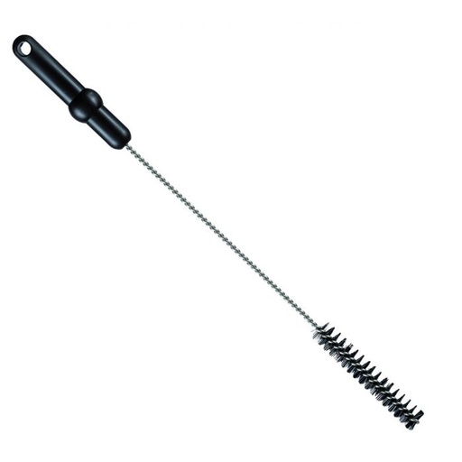 [PB36-74schwarz-fc] Rohrbürste / Edelstahldraht / Ø 0,50 mm / 500 mm lang / hart / schwarz