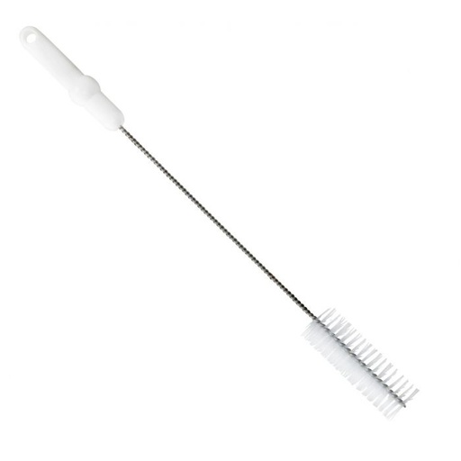[PB36-75weiß] Pipe brush / stainless steel wire / Ø 0.50 mm / 500 mm long / medium / white