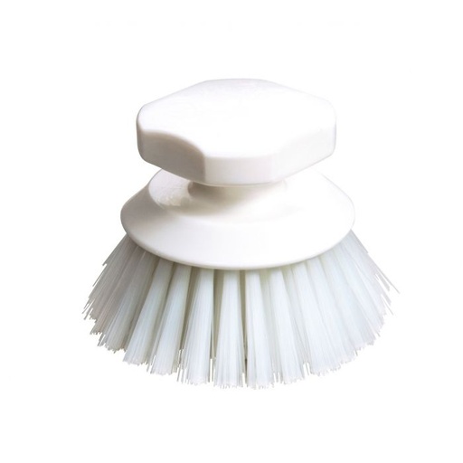 [PB36-90weiß] Knopfbürste / Ø 0,50 mm / Ø 120 mm breit / hart / weiß