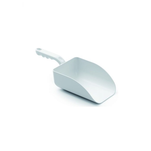 [PB36-96weiß] Large hand scoop / capacity 1.3 liters / 1,300 g / 310 mm long / white