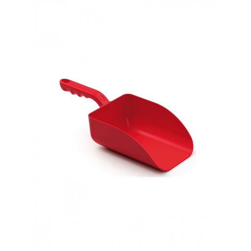 [PB36-96rot] Handschaufel groß / Fassungsvermögen 1,3 Liter / 1.300 g / 310 mm lang / rot