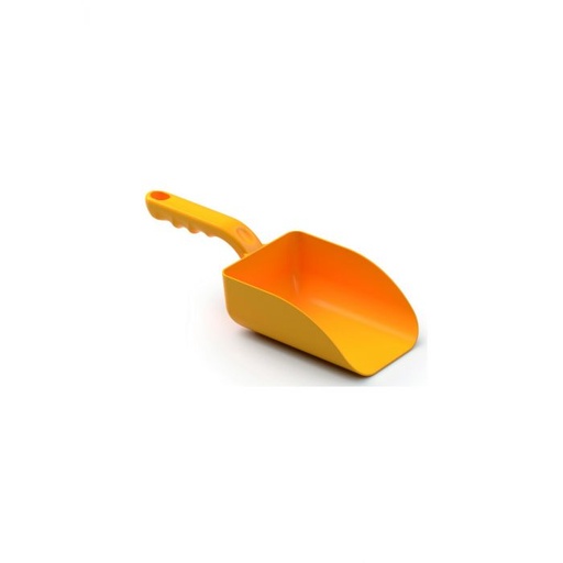 [PB36-97gelb] Hand scoop small / capacity 0.7 liter / 700 g / 250 mm long / yellow