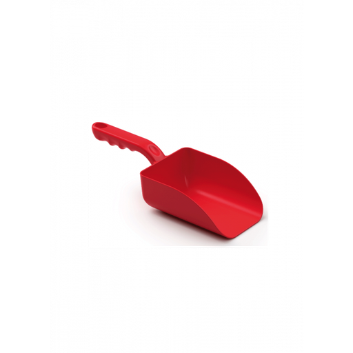 [PB36-97rot] Handschaufel klein / Fassungsvermögen 0,7 Liter / 700 g / 250 mm lang / rot
