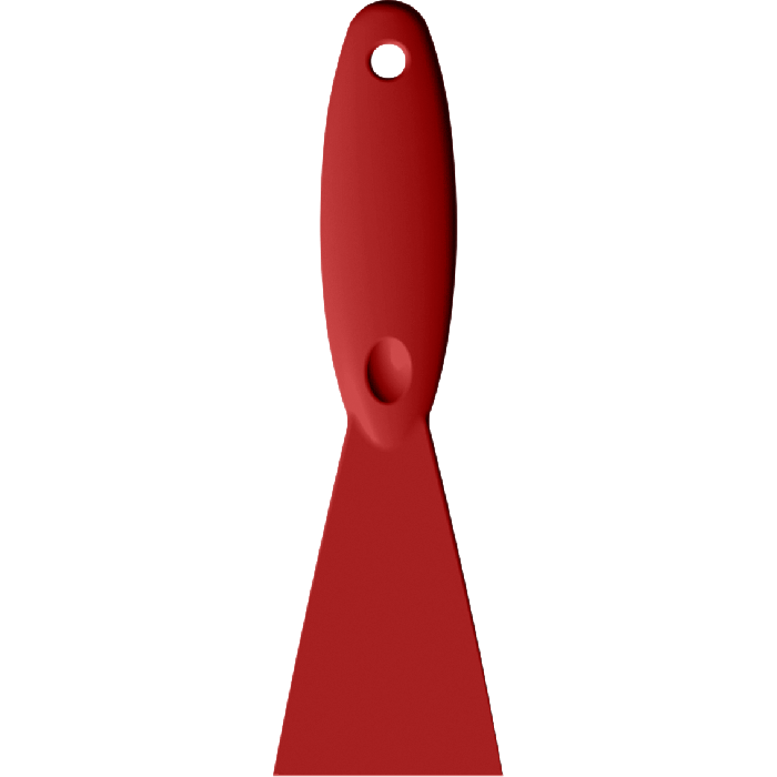 [PB36-102rot] Spachtel / schmal / 250 mm lang / rot
