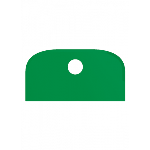 [PB36-26grün] Scraper / large / flexible / 230 x 120 mm / green