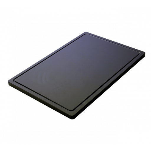 [PB36-103schwarz] Schneidebrett / groß / 600 x 400 mm / schwarz