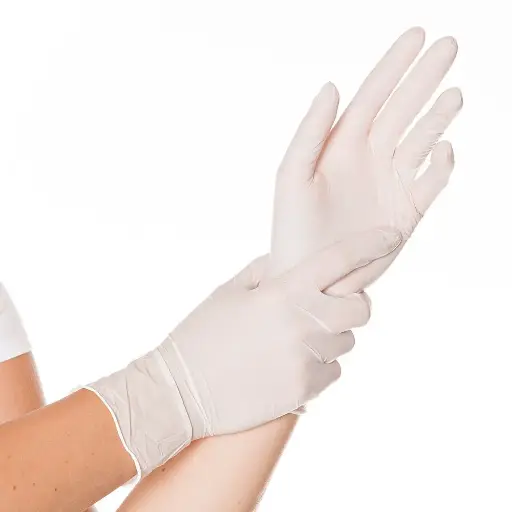 [PB40-29] Disposable glove / Hygonorm Safe Fit / nitrile / white / 1 pack / 200 pieces