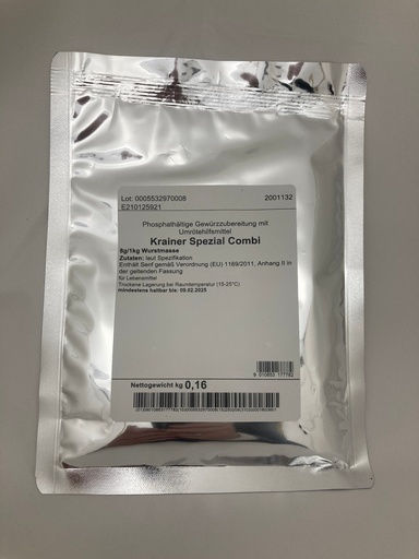 [PROB-14-13] Krainer Spezial Combi 160 g (im Aromaschutzbeutel)