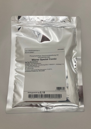[PB2-7] Wiener Spezial Combi / 180 g im Aromaschutzbeutel