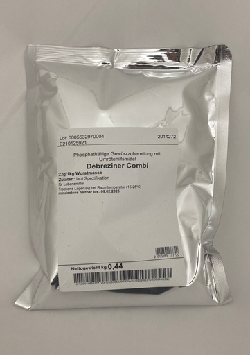 [PROB-14-5] Debreziner Combi 440 g (im Aromaschutzbeutel)