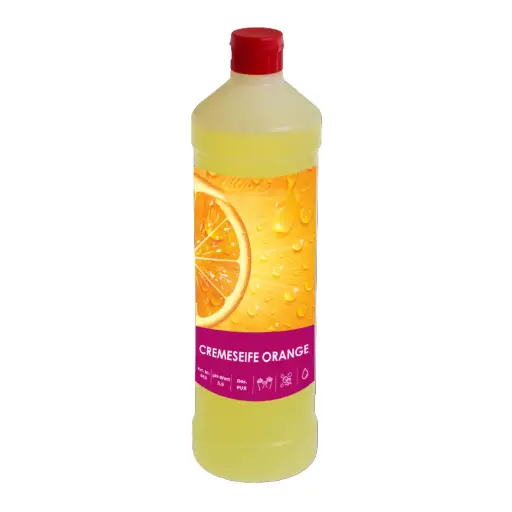 [PB61-26] Handcremeseife Orange / 1 Flasche / 1 Liter
