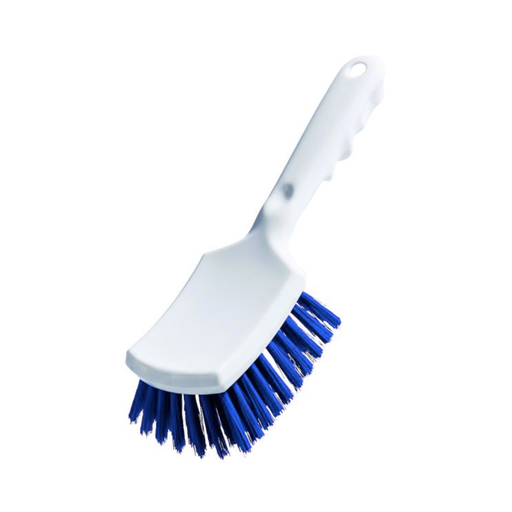 [PB36-9blau] Stielbürste mit kurzem Griff / breit / Ø 0,50 mm / 260 mm lang / hart/ blau