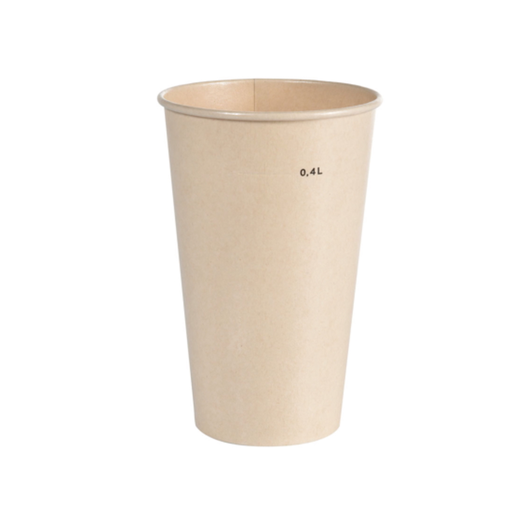 [PB84-12] Becher / natur / mit 400 ml Markierung / für Kaltanwendung / 1 Karton / 900 Stück