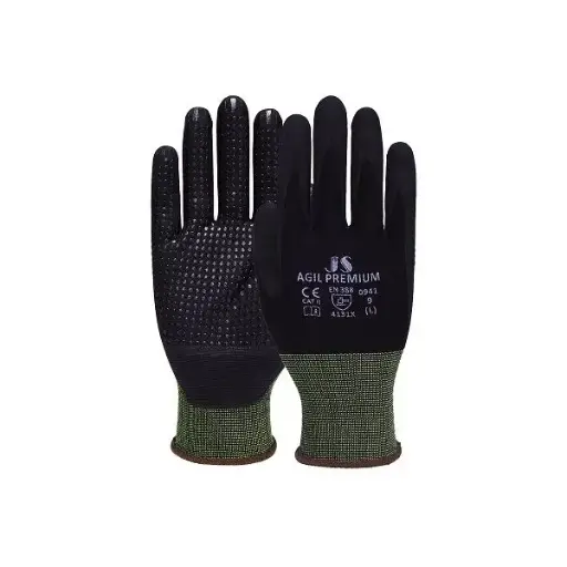 [PROB-33-73] Agil Premium Nitrilhandschuhe (1 Packung á 12 Paar)