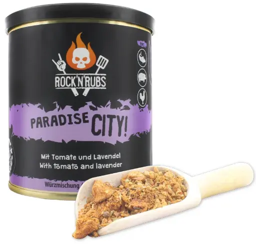 [PROB-73-72] Gewürzmischung "Rock´n´Rubs" - "PARADISE CITY", 140 g  