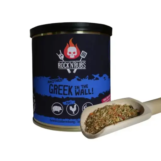 [PROB-73-74] Gewürzmischung "Rock´n´Rubs" - "ANOTHER GREEK IN THE WALL", 140 g 