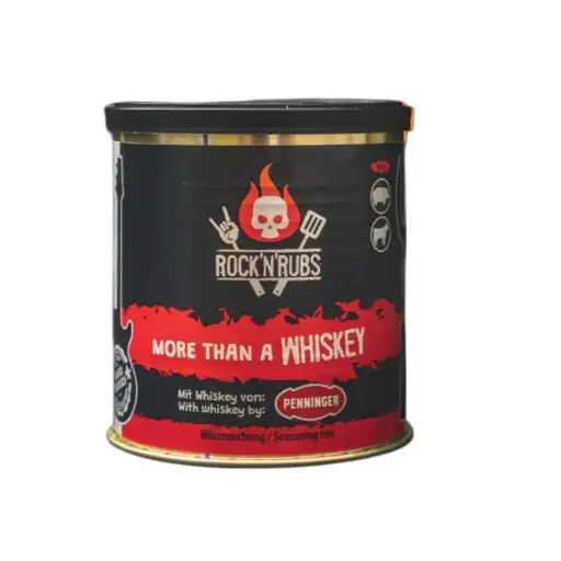 [PROB-73-78] Gewürzmischung "Rock´n´Rubs" - "MORE THAN A WHISKEY", 130 g   